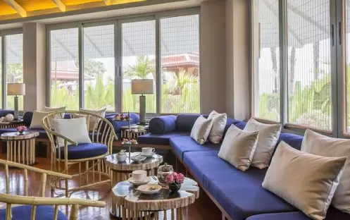 THE LIBRARY INTERIOR